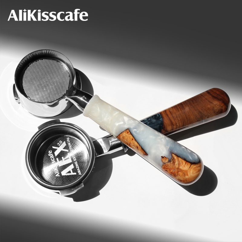 Coffee Equipment Accessories - AliKisscafe Coffee Bottomless Portafilter Naked 58mm