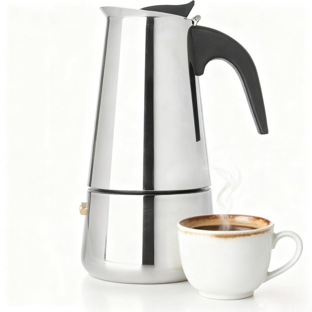 Coffee Equipment Accessories - Portable Coffee Pot Stainless Steel Mocha