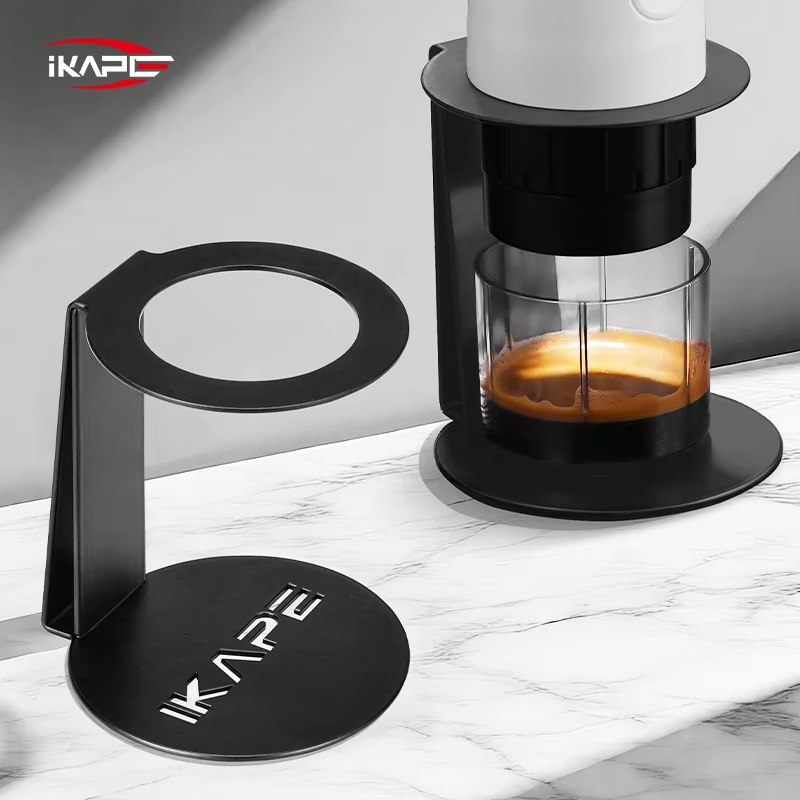 Coffee Extraction Equipment - IKAPE Portable Coffee Machine Stand,Metal Coffee