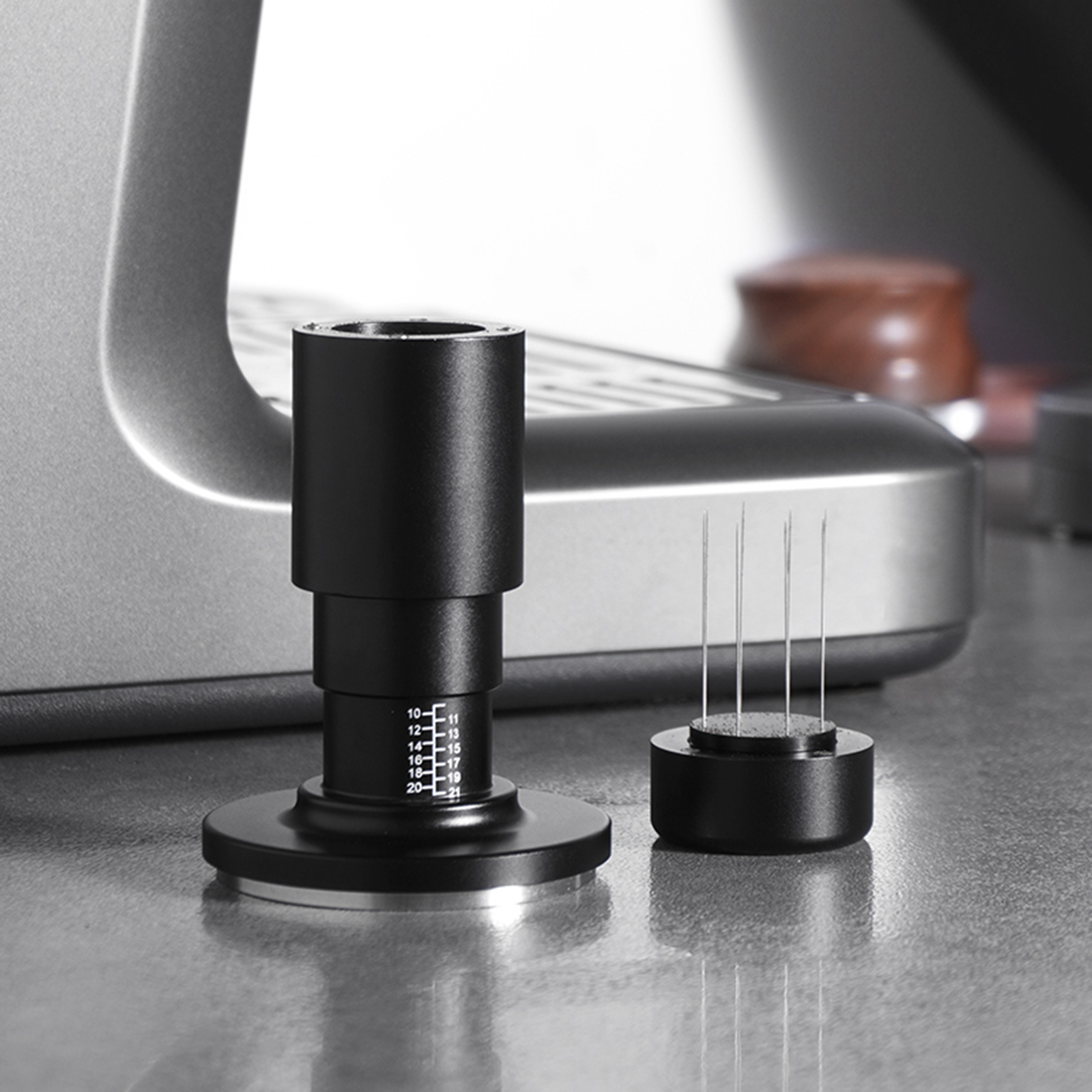 Coffee Equipment Kit - Coffee Distributor and Tamper Barista Tool