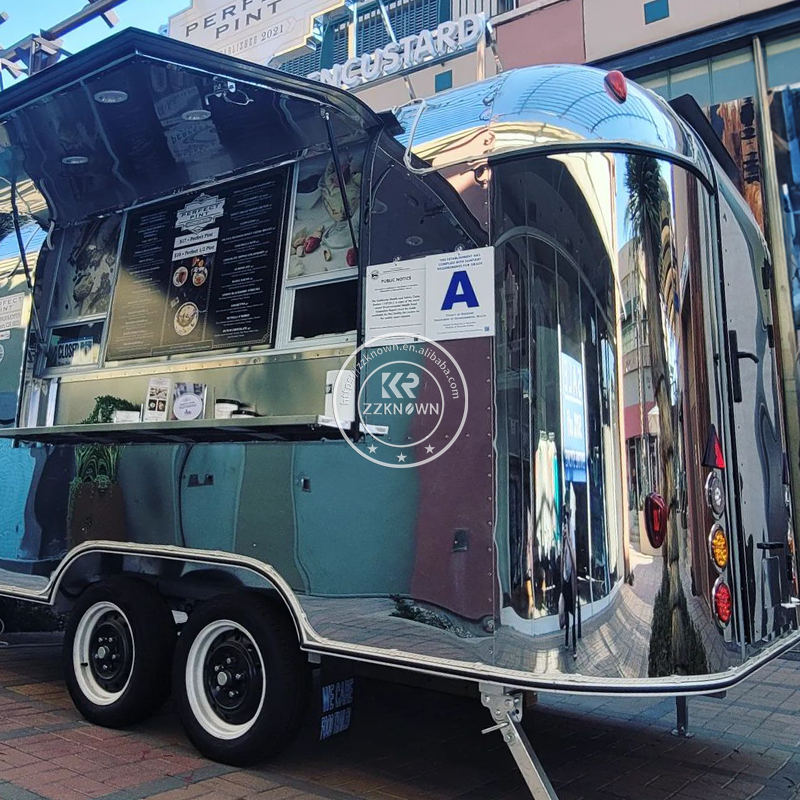 Mobile Coffee Van Equipment - Custom Food Trailers Usa Fully Equipped