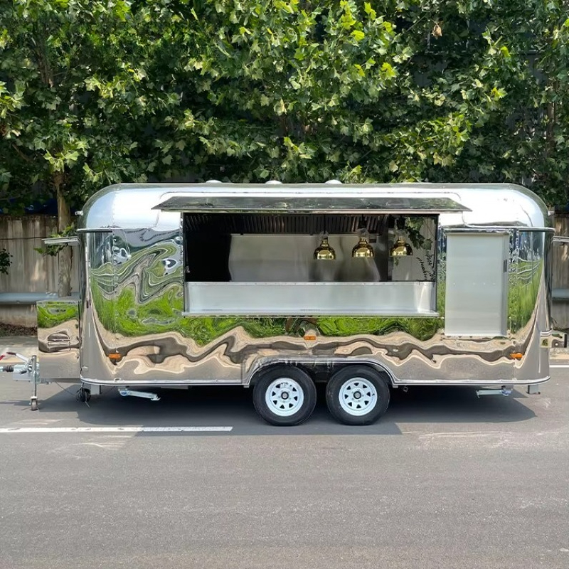 Fulai Mobile Bar Trailers Full - Mobile Coffee Van Equipment reseña y precio