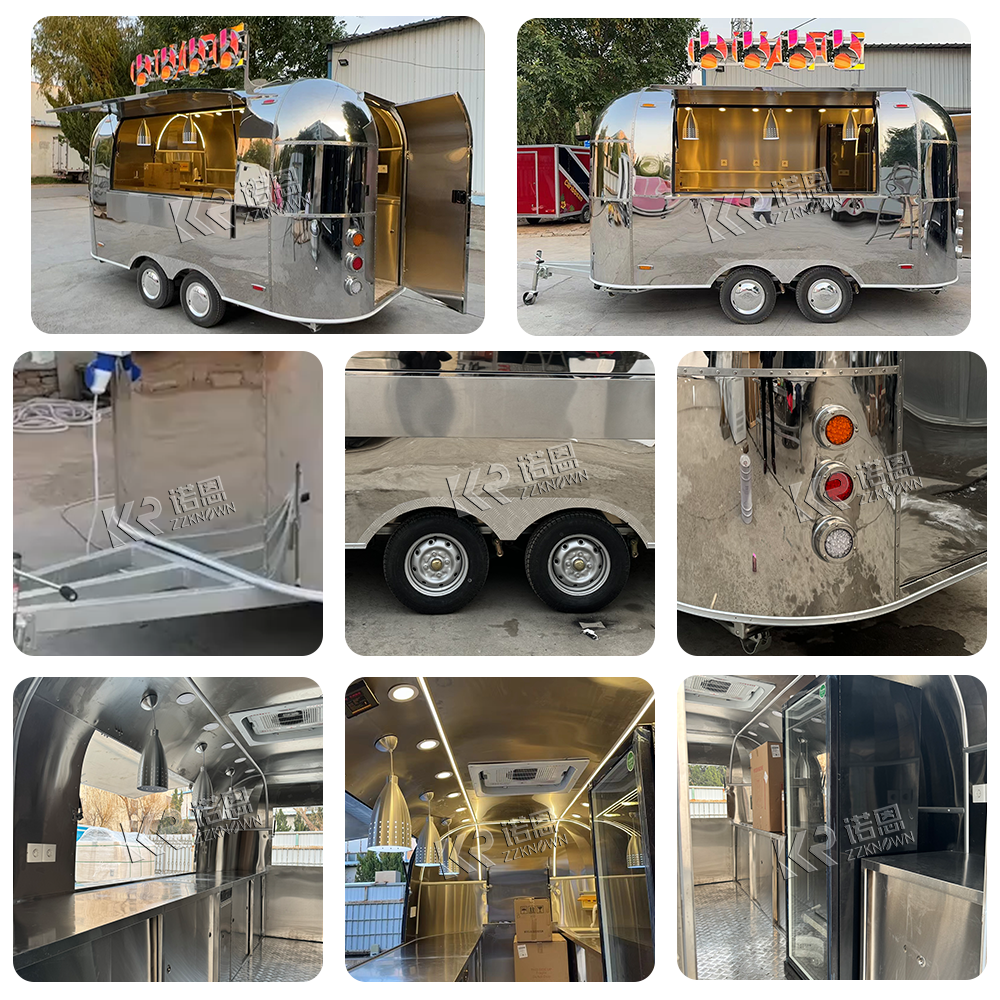 Commercial Fully-Equipped Mobi - Mobile Coffee Van Equipment reseña y precio