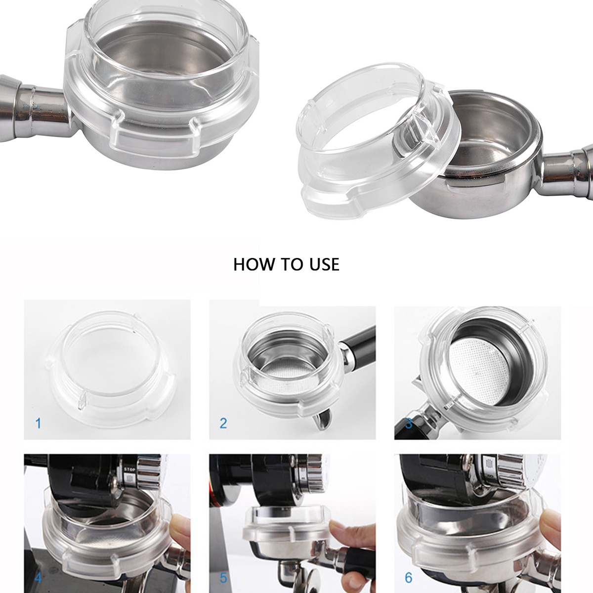 58mm Dosing Funnel for Espress - Coffee Extraction Equipment reseña y precio