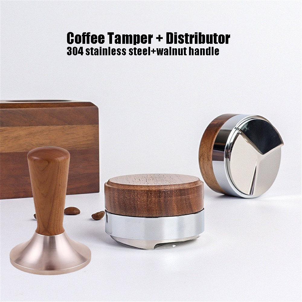 51 53 58.5mm Coffee Tamper Cof - Coffee Equipment Kit reseña y precio