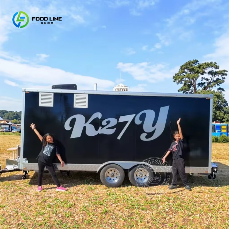 New Mobile Coffee Trailer Food - Mobile Coffee Van Equipment reseña y precio