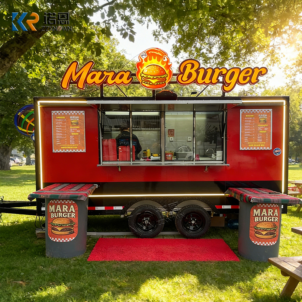 Concession Mobile Food Trailer - Mobile Coffee Van Equipment reseña y precio