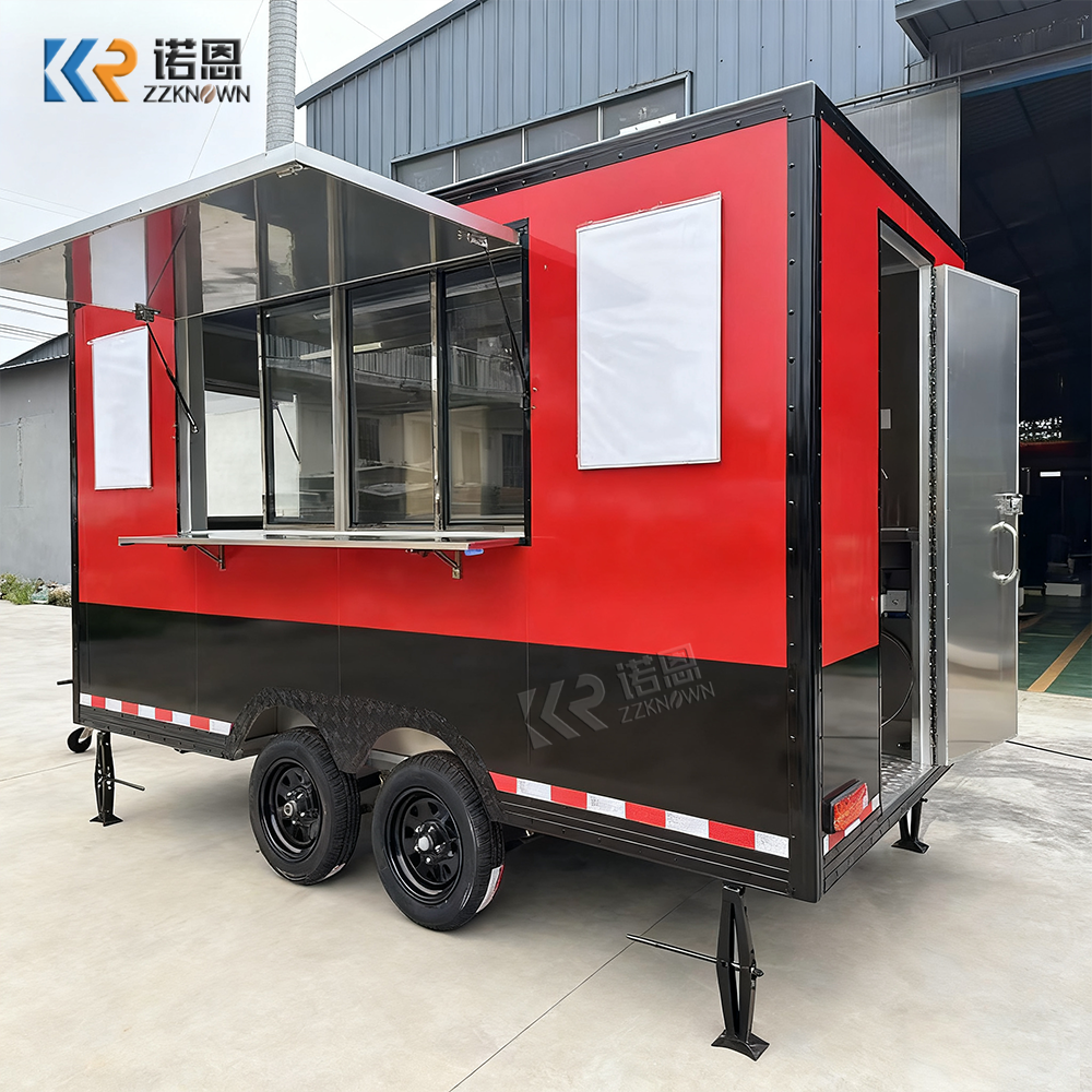 Concession Mobile Food Trailer - Mobile Coffee Van Equipment reseña y precio