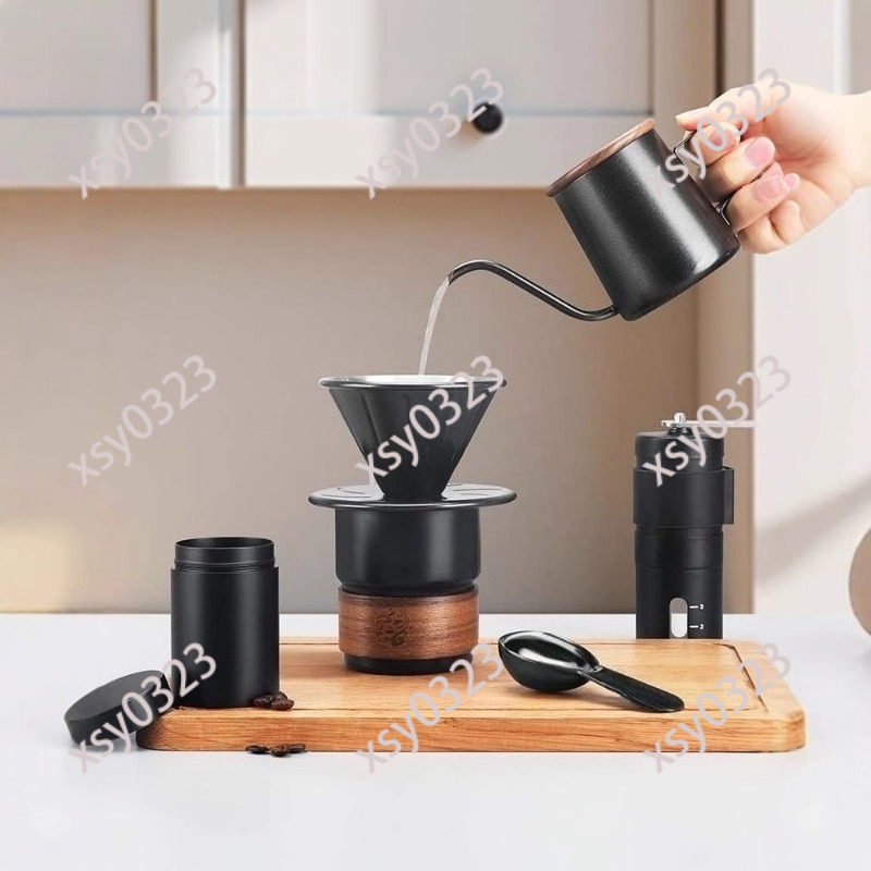 Portable Pour Over Coffee Set, - Coffee Equipment Kit reseña y precio