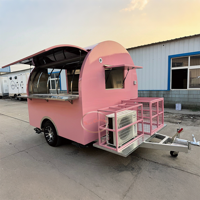Commercial Standards Food Trai - Mobile Coffee Van Equipment reseña y precio