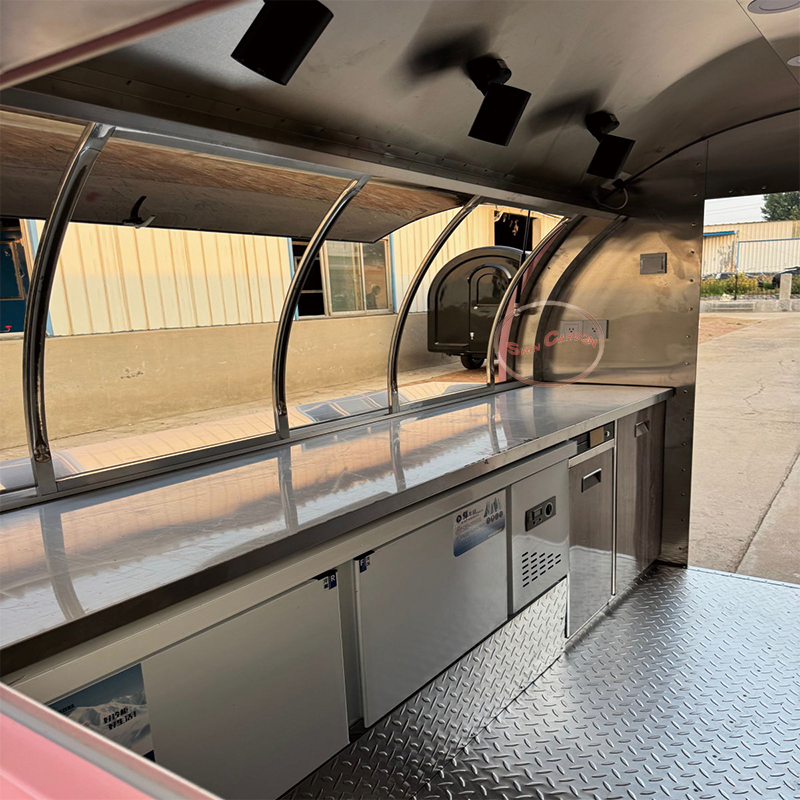Commercial Standards Food Trai - Mobile Coffee Van Equipment reseña y precio