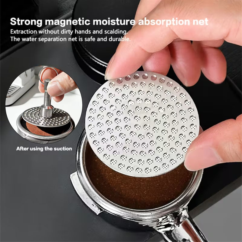 51/53/58mm Espresso Puck Scree - Coffee Equipment Kit reseña y precio