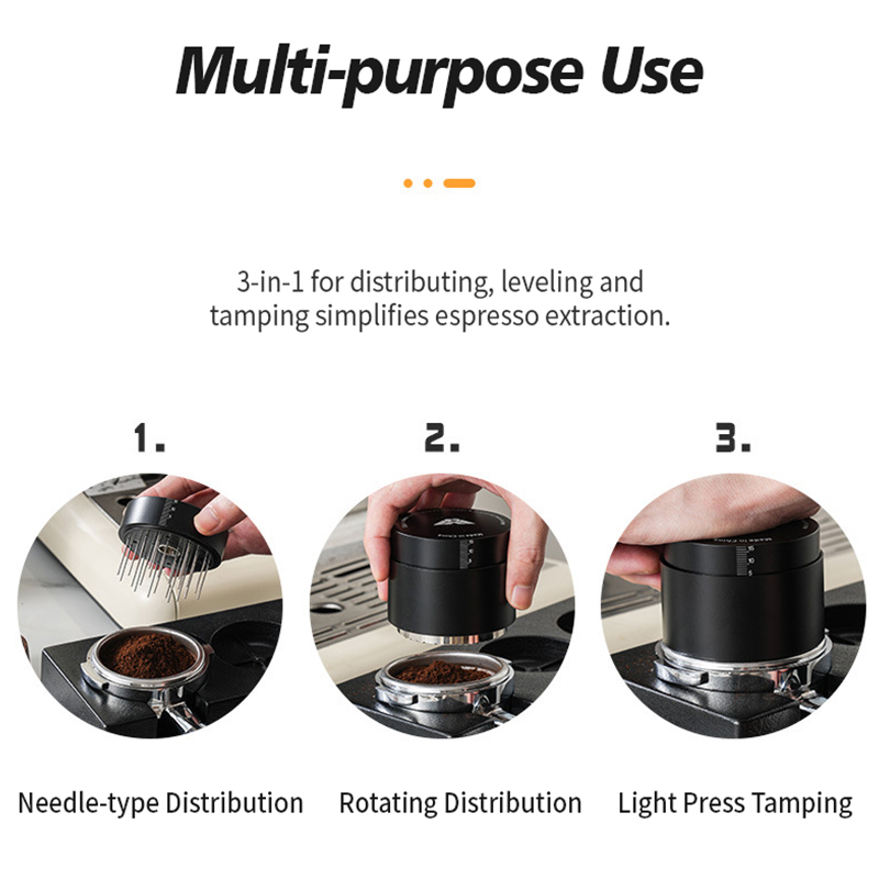 OANKR 2-in-1 Coffee Tamper wit - Coffee Equipment Kit reseña y precio