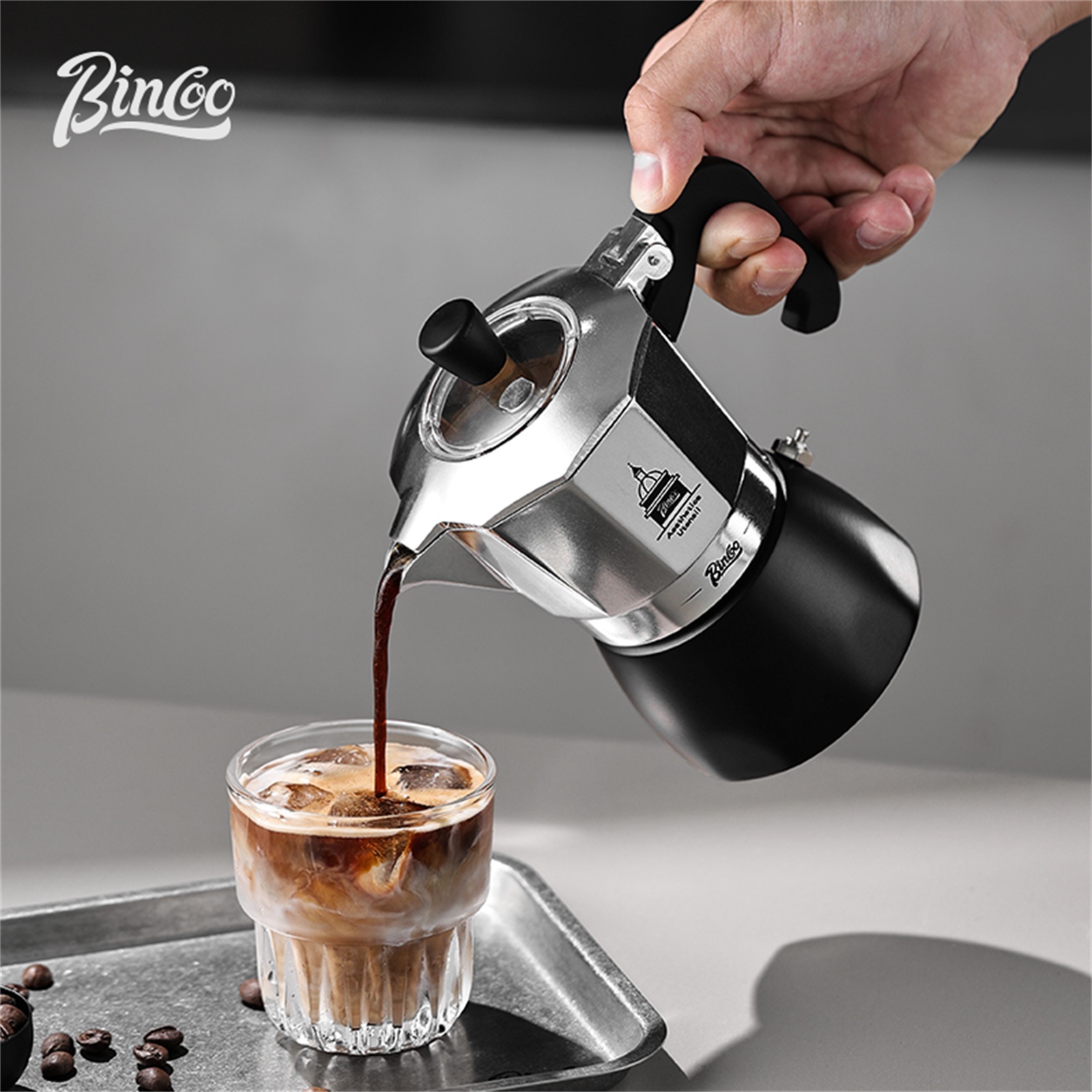 BINCOO Double Valve Moka Pot，E - Coffee Equipment Accessories reseña y precio
