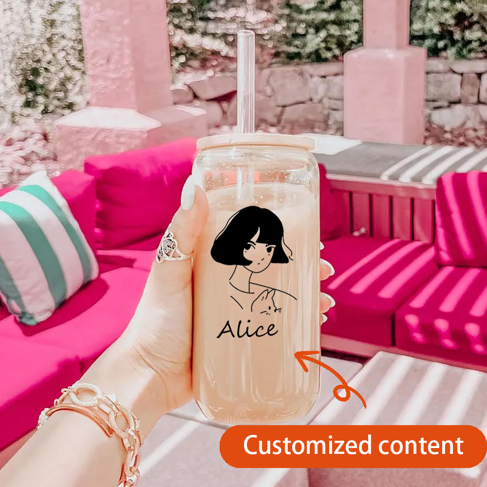 Customized cartoon glass cups, - Coffee Equipment Names reseña y precio