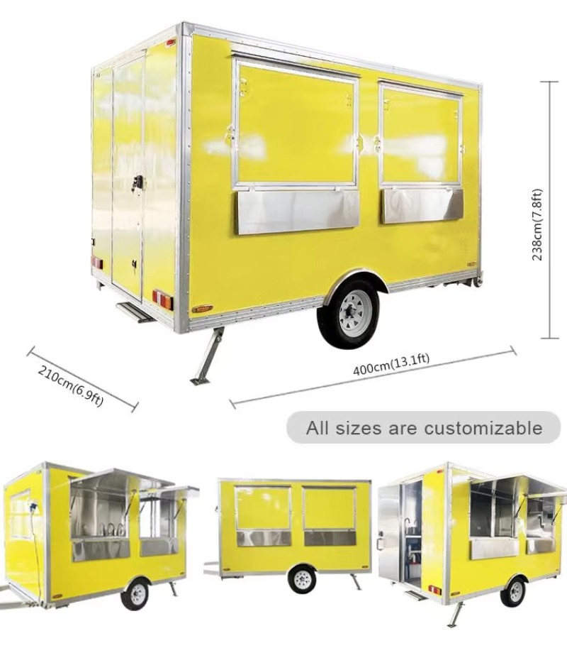 CE Certificate Fully Equipped  - Mobile Coffee Van Equipment reseña y precio