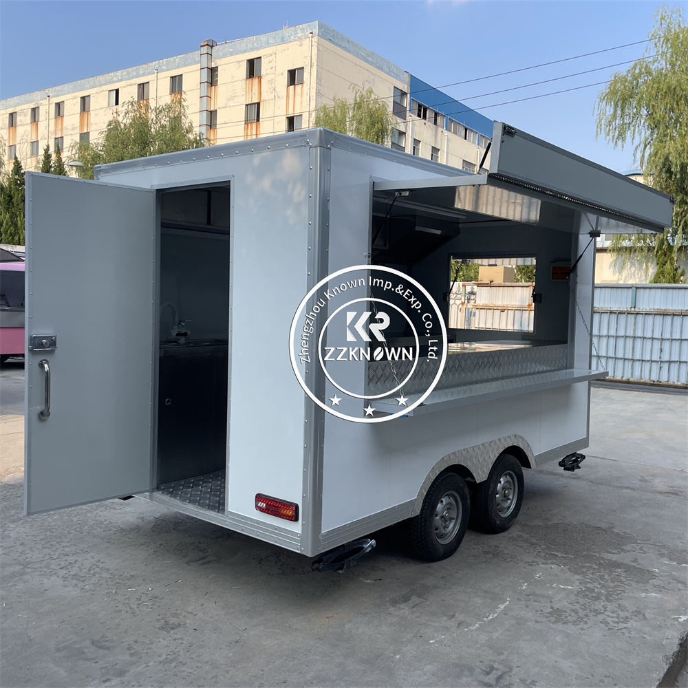 Modern Custom Coffee Ice Cream - Mobile Coffee Van Equipment reseña y precio