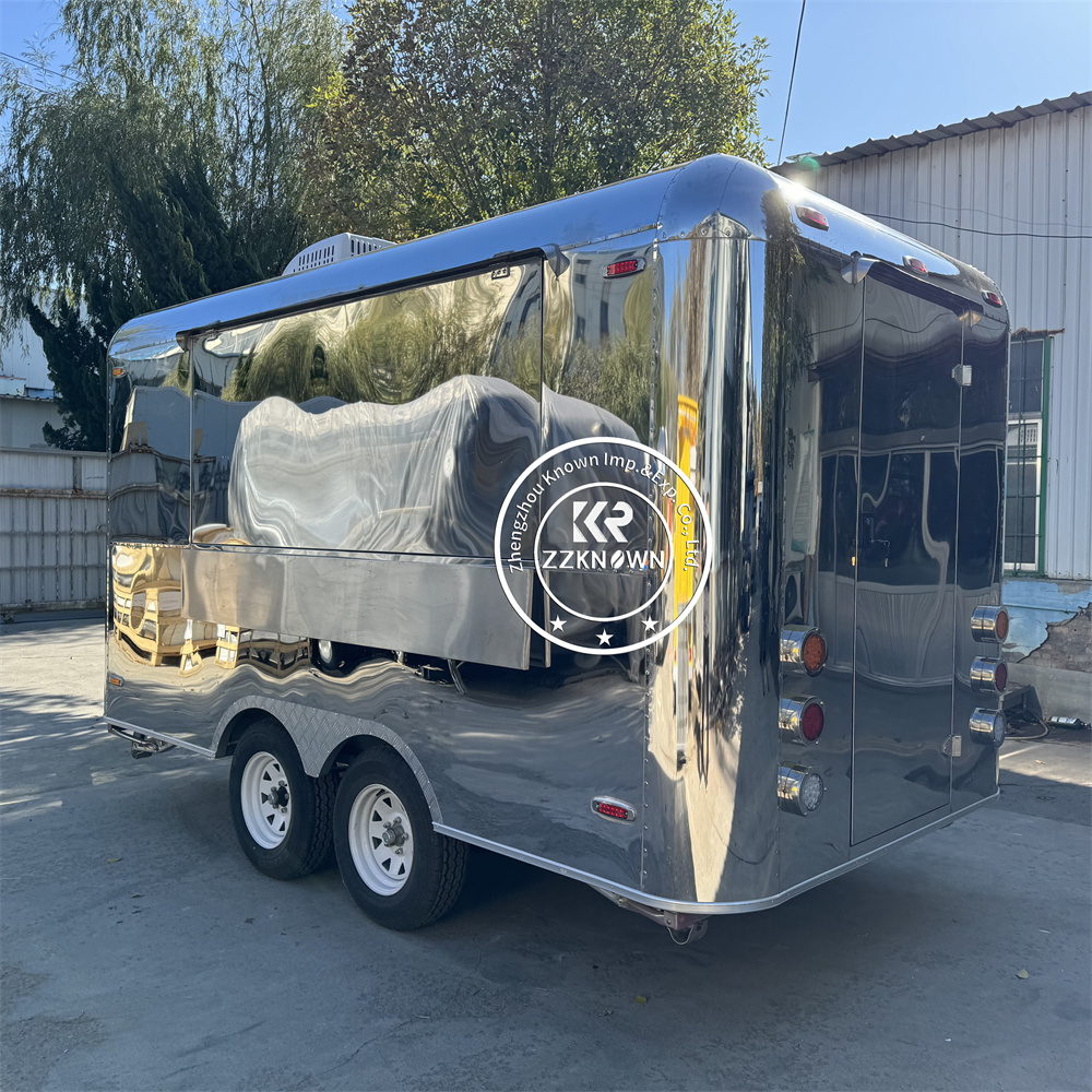 Street Stainless Steel Mobile  - Mobile Coffee Van Equipment reseña y precio