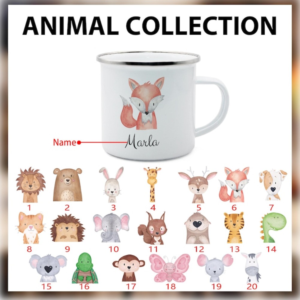 Custom Animal with Name Coffee - Coffee Equipment Names reseña y precio