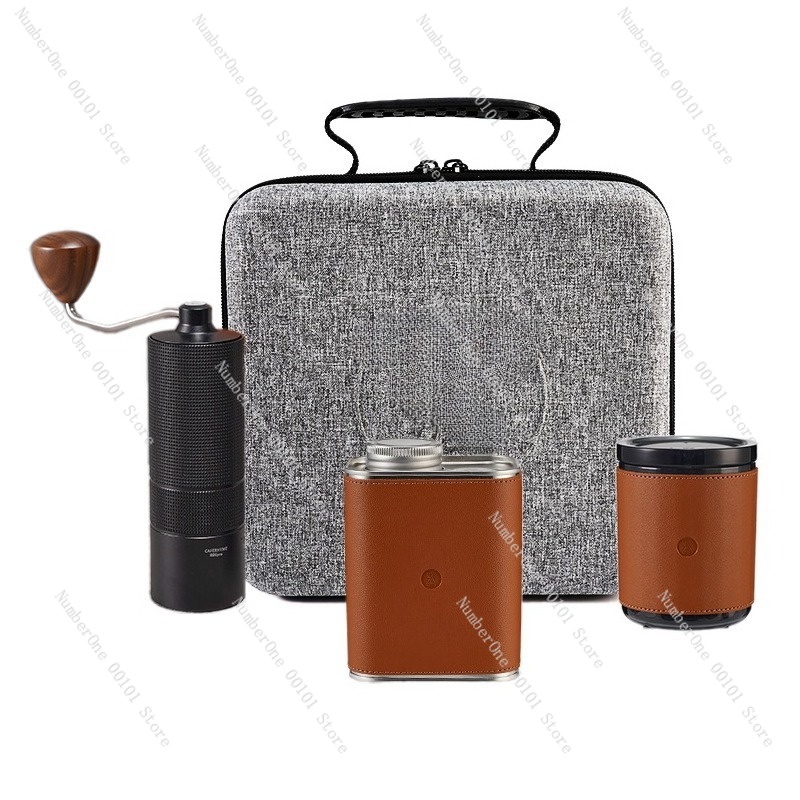 Portable Outdoor Camping Pour  - Coffee Equipment Kit reseña y precio