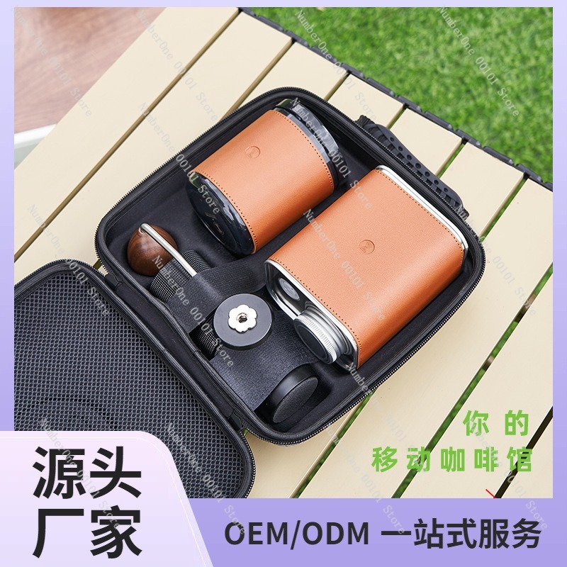 Portable Outdoor Camping Pour  - Coffee Equipment Kit reseña y precio