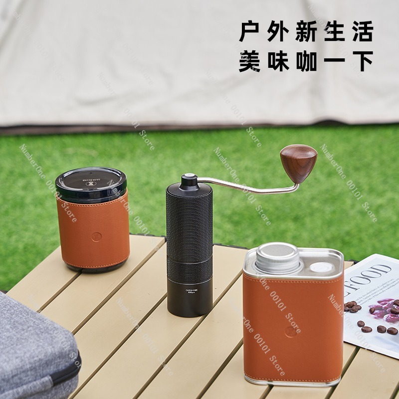 Portable Outdoor Camping Pour  - Coffee Equipment Kit reseña y precio