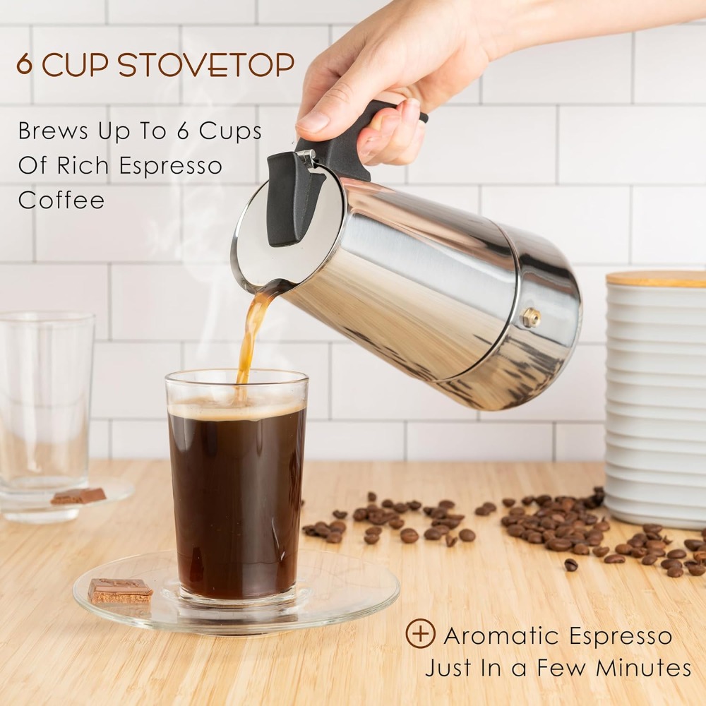 Portable Coffee Pot Stainless  - Coffee Equipment Accessories reseña y precio