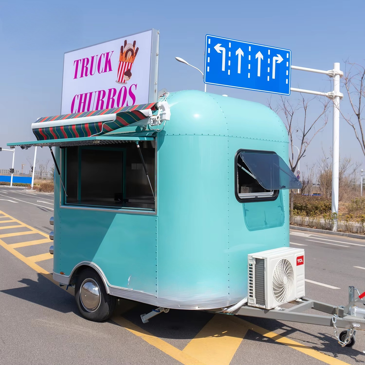 Fully Equipped  Food Van Trail - Mobile Coffee Van Equipment reseña y precio