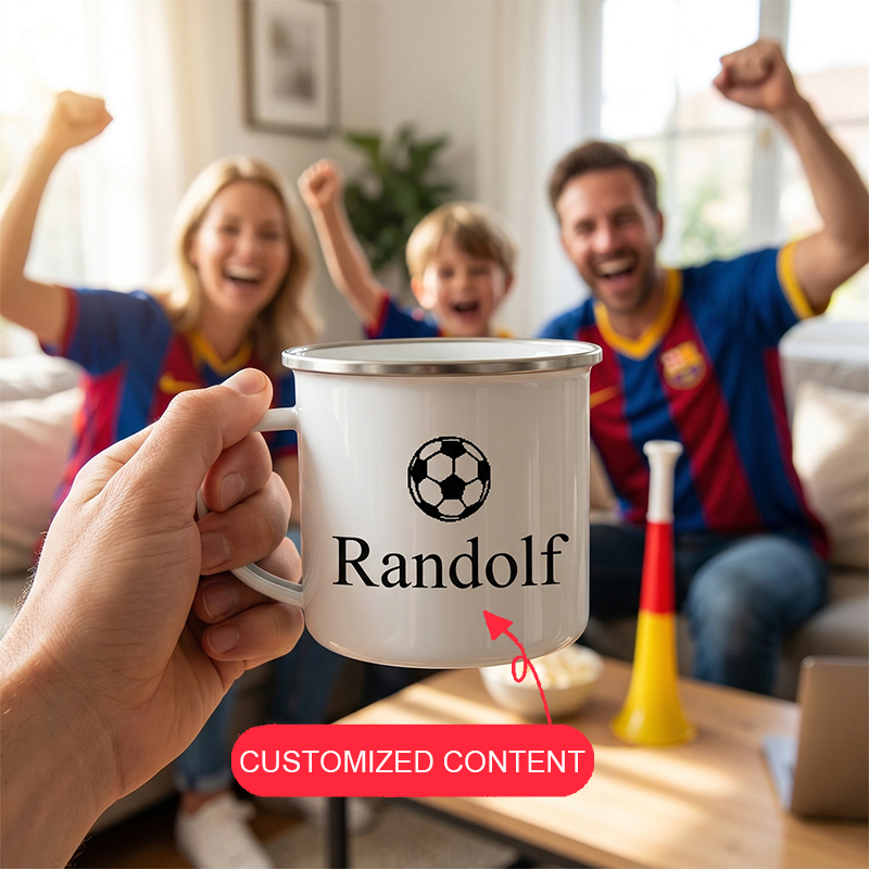 Customized Enamel Mug , Office - Coffee Equipment Names reseña y precio