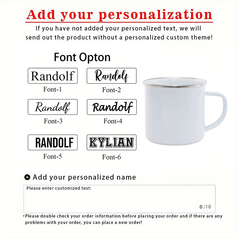 Customized Enamel Mug , Office - Coffee Equipment Names reseña y precio