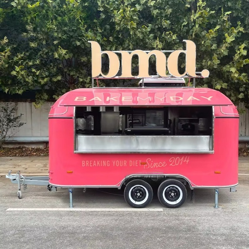 Mobile Food Trailer Bakery Ice - Mobile Coffee Van Equipment reseña y precio