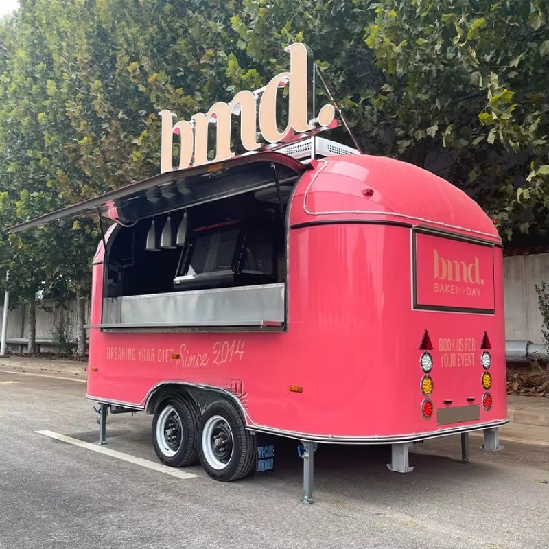 Mobile Food Trailer Bakery Ice - Mobile Coffee Van Equipment reseña y precio