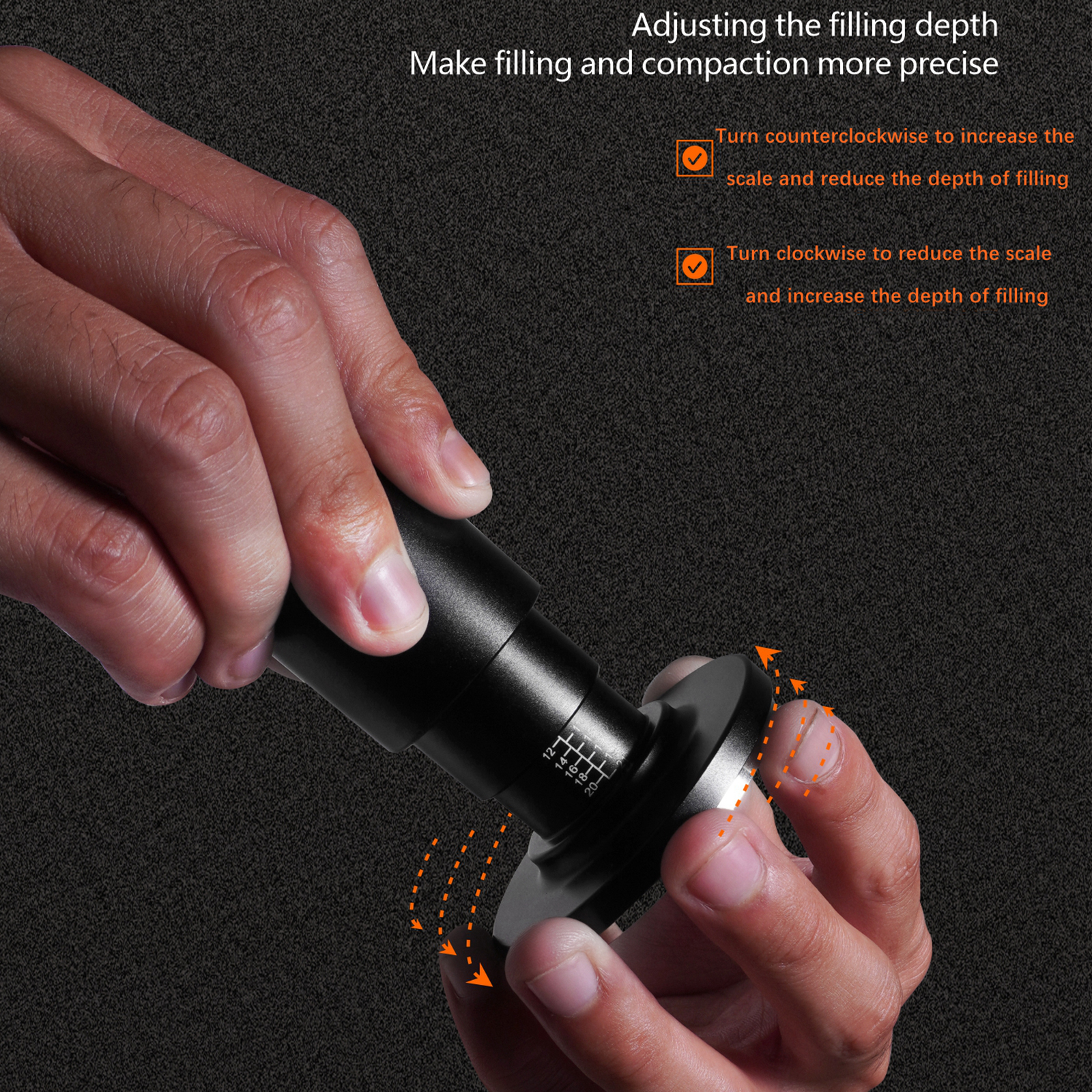 Coffee Distributor and Tamper  - Coffee Equipment Kit reseña y precio