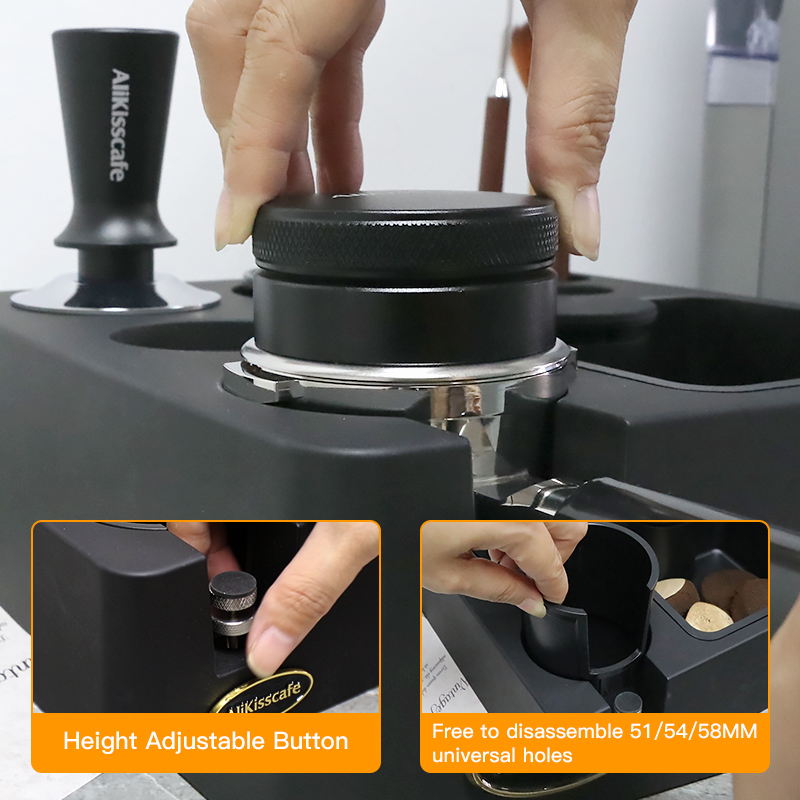 Espresso Tamping Station With  - Coffee Equipment Accessories reseña y precio