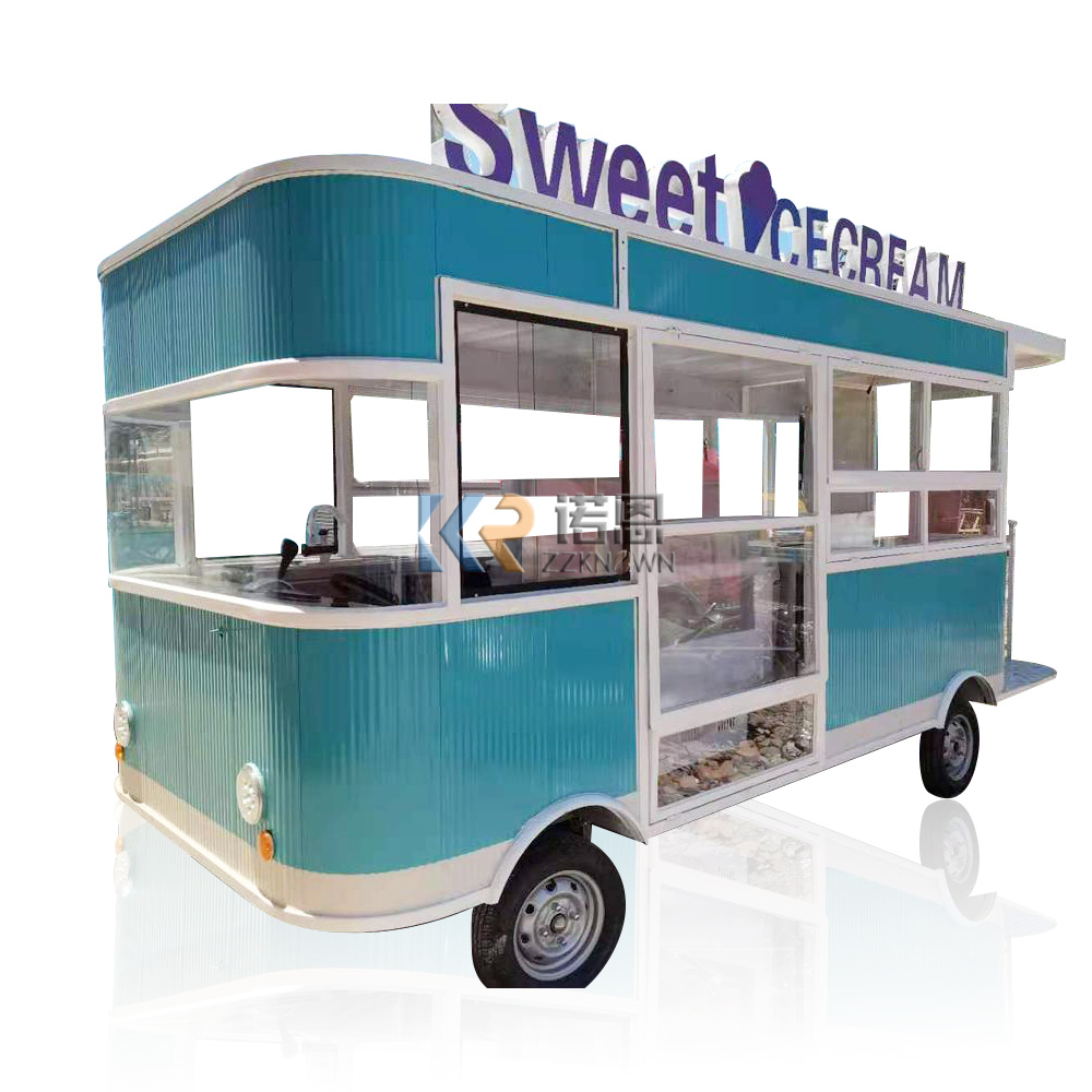 In Stock 5M Mobile Food Truck  - Mobile Coffee Van Equipment reseña y precio