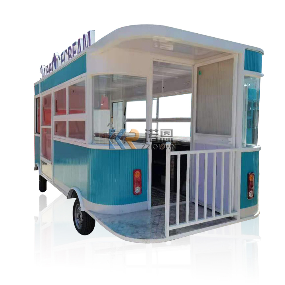 In Stock 5M Mobile Food Truck  - Mobile Coffee Van Equipment reseña y precio