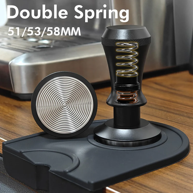 Coffee Tamper 51mm Double Spri - Coffee Equipment Kit reseña y precio