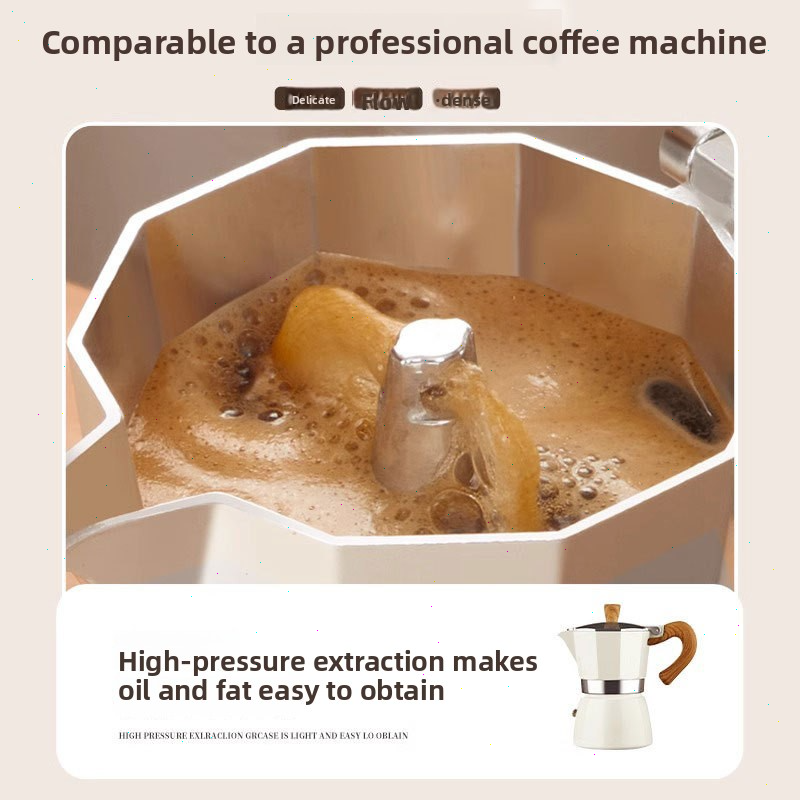 Round-bottomed Moka Pot Single - Coffee Equipment Accessories reseña y precio